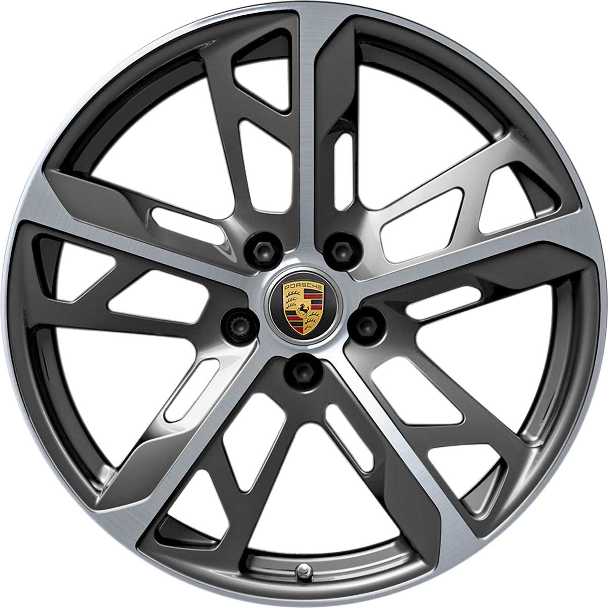 Porsche Taycan Cross Turismo Titanium Dark Alloy Wheel Product Image #1