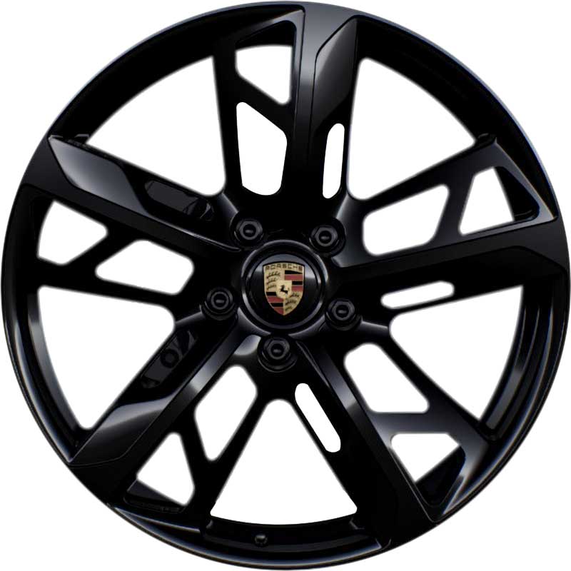 Porsche Taycan Cross Turismo Gloss Black Alloy Wheel Product Image #1
