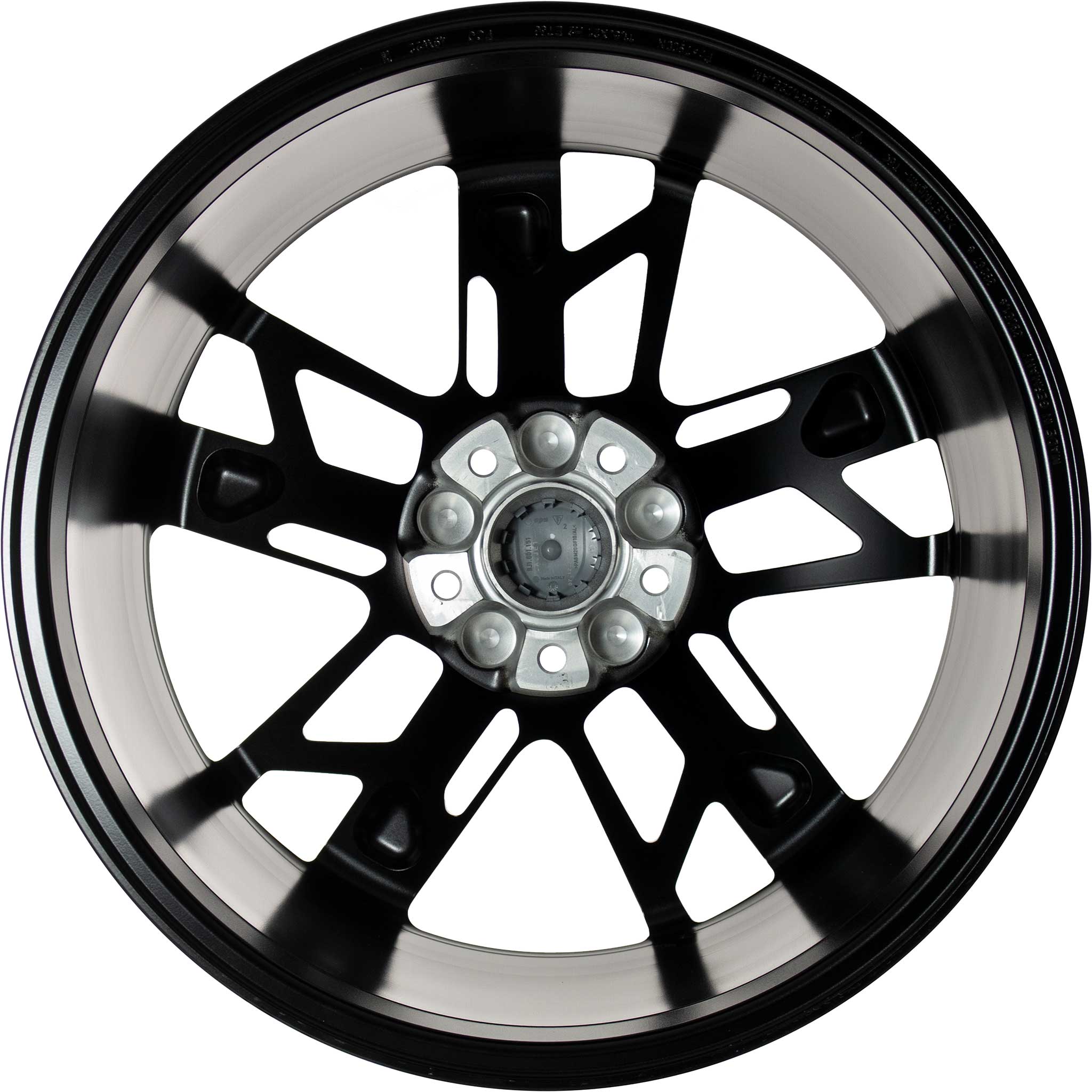 Porsche Taycan Cross Turismo Satin Black Alloy Wheel Product Image #3