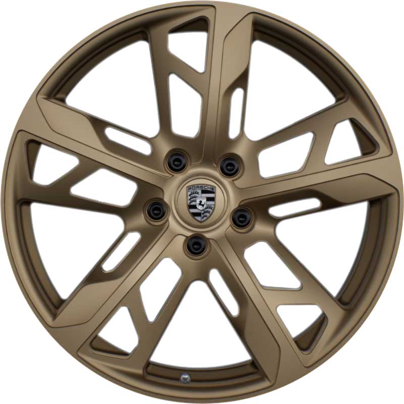 Porsche Taycan Cross Turismo Aurum High Gloss Alloy Wheel Product Image #1