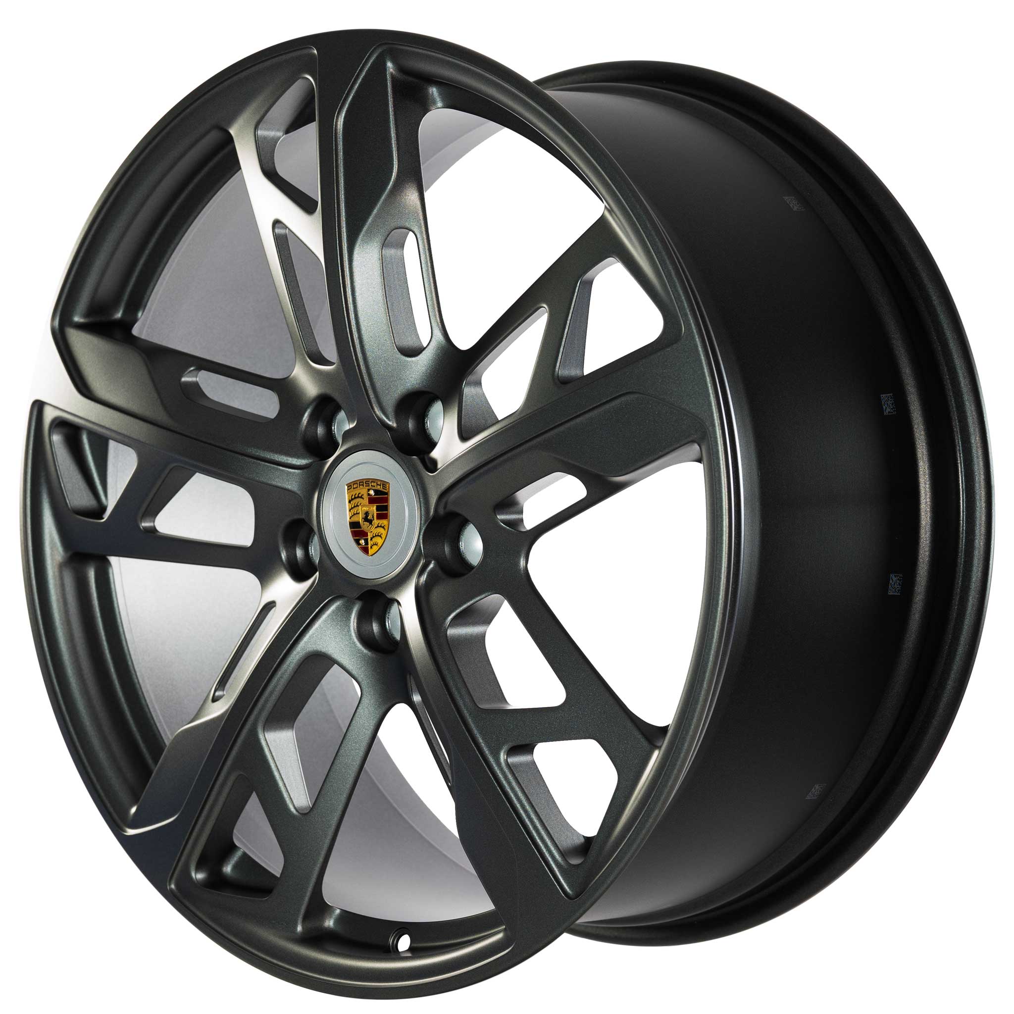 Porsche Taycan Cross Turismo Vesuvius Grey Alloy Wheel Product Image #2