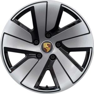 19" Porsche Taycan S Aero Gloss Black alloy wheel