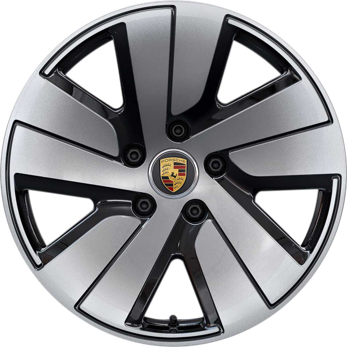 Porsche Taycan S Aero Gloss Black Alloy Wheel Product Image #1