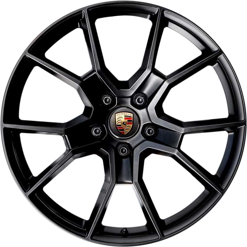 Porsche RS Spyder Design [J1] Satin Black Alloy Wheel Product Image #1