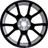 Porsche RS Spyder Design [J1] Gloss Black with Bright Turned Wheel Img 2