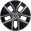 Porsche Taycan Aero Design Gloss Black with Bright Turned Wheel Img 1