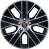 Porsche Taycan Turbo Aero Gloss Black Wheel Img 1