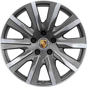 Porsche Taycan Tequipment Design platinum silver Alloy Wheel for Porsche Taycan J1 - Sizes 20in
