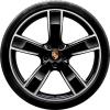 Porsche Sport Classic II [v3] Jet Black with Bright Turned Wheel Img 2