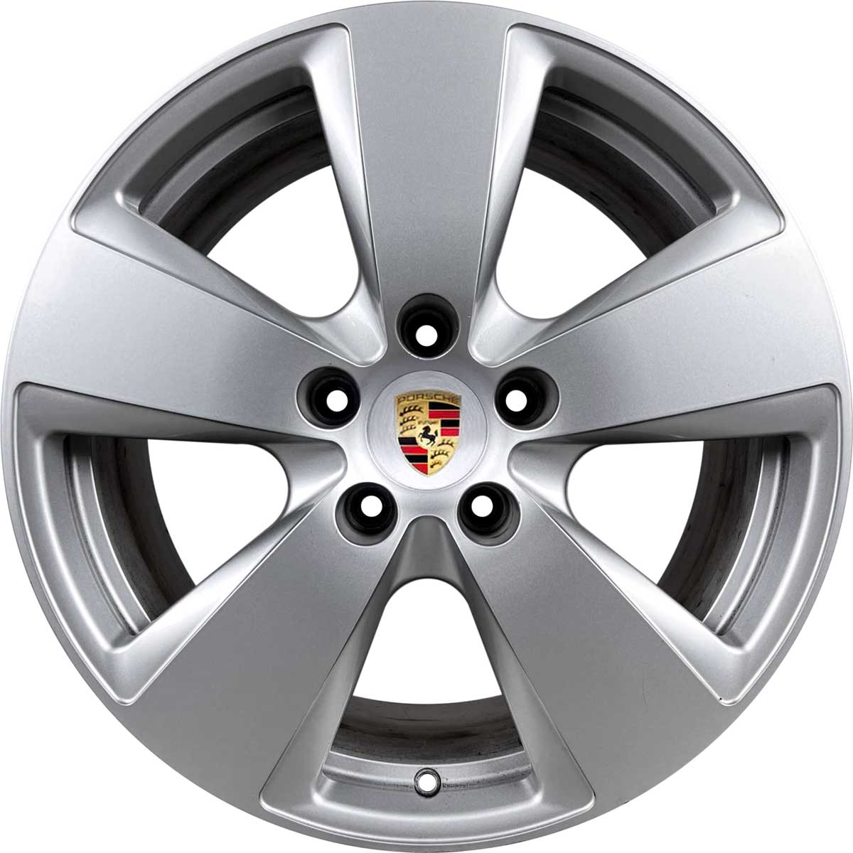 Porsche Cayenne IV Brilliant Silver Alloy Wheel Product Image #1