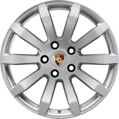 Porsche Cayenne S V Brilliant Silver Alloy Wheel Product Image #1