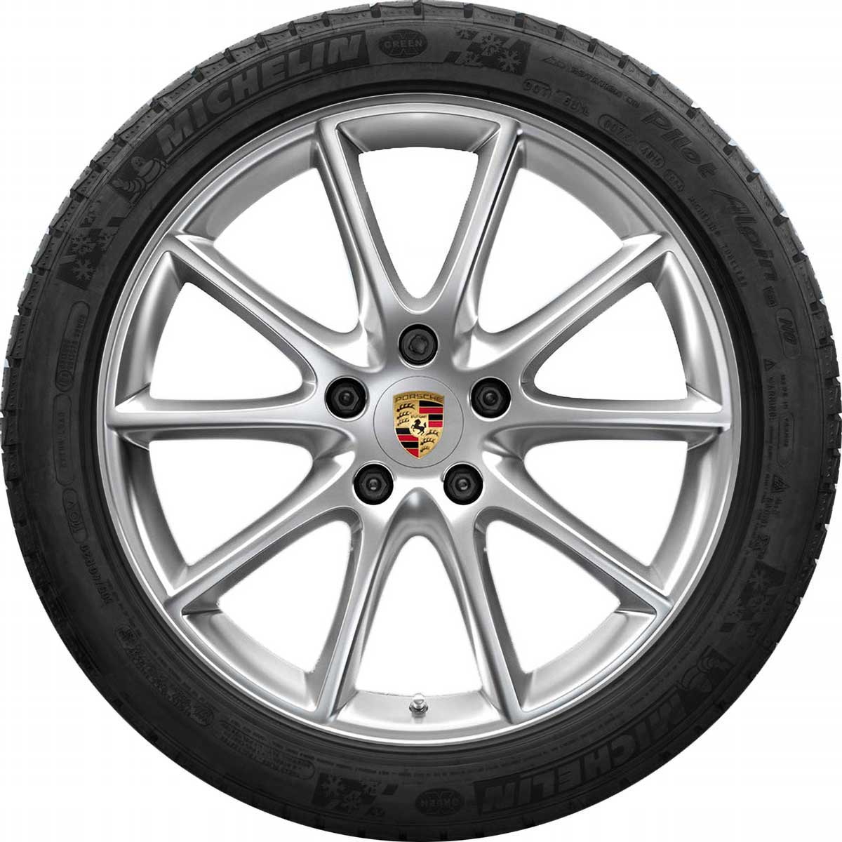 Porsche Cayenne Design III Brilliant Chrome Alloy Wheel Product Image #2