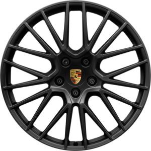 Porsche RS Spyder Design [E3] Satin Black Alloy Wheel for Porsche Cayenne E3 9YB - Sizes 21in