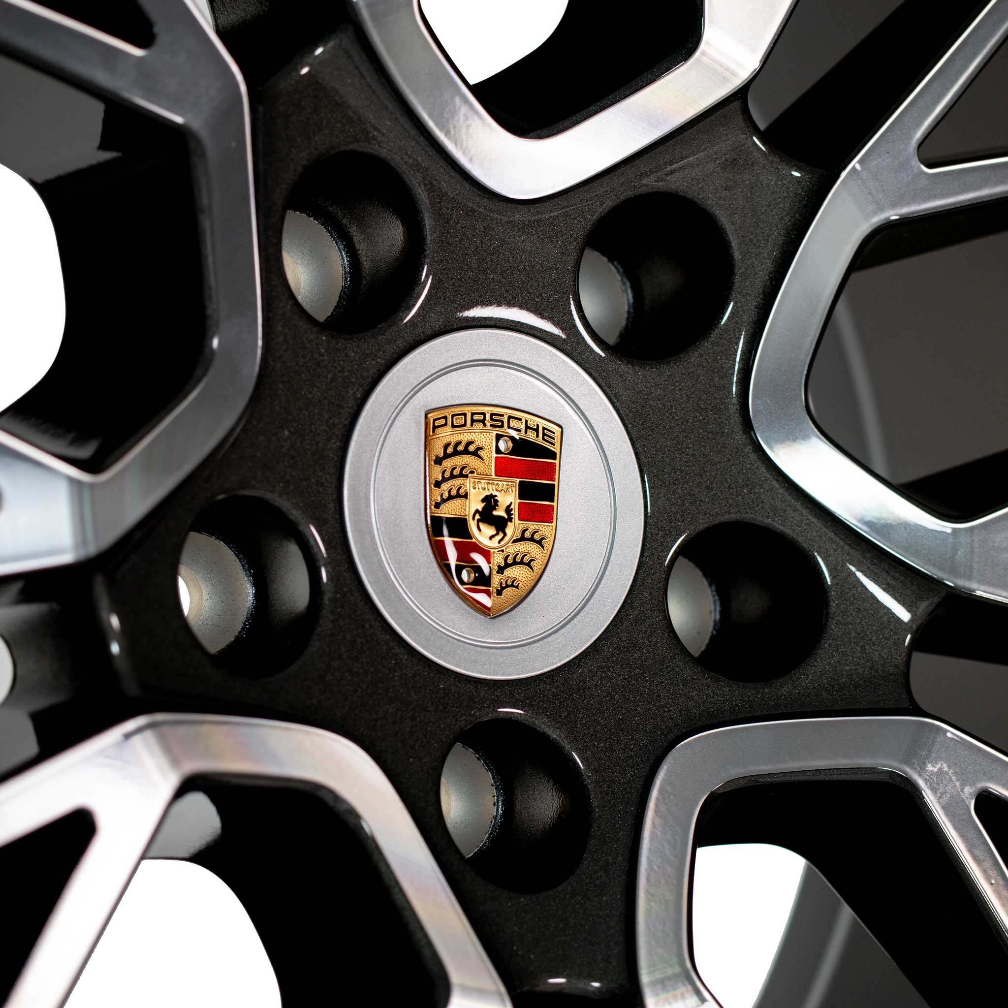 Porsche RS Spyder Design [E3] Platinum Satin Matt Alloy Wheel Product Image #4