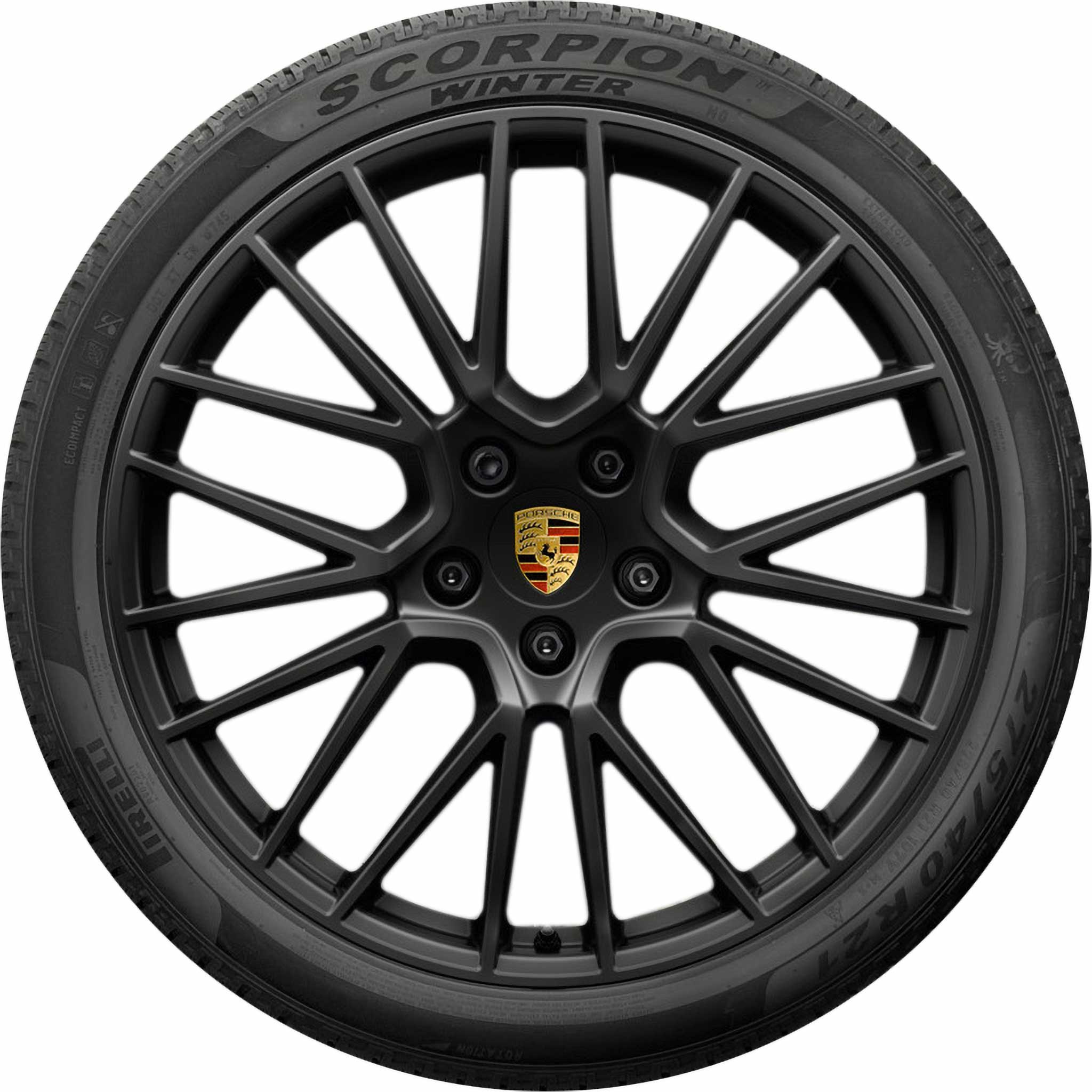 Porsche RS Spyder Design [E3] Satin Black Alloy Wheel Product Image #2