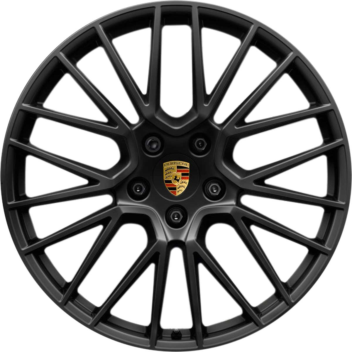 Porsche RS Spyder Design [E3] Satin Black Alloy Wheel Product Image #1