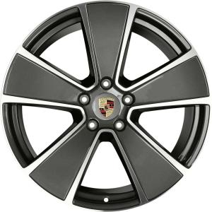 Porsche P-HEV Titanium Dark Alloy Wheel for Porsche Cayenne E3 9YB - Sizes 21in