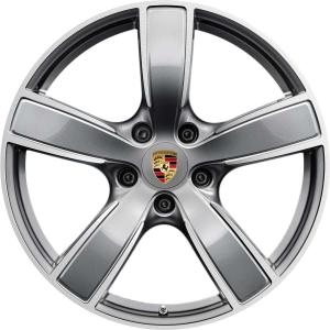 Porsche Sport Classic II [v3] Platinum Silver Alloy Wheel for Porsche Cayenne E3 9YB - Sizes 20in
