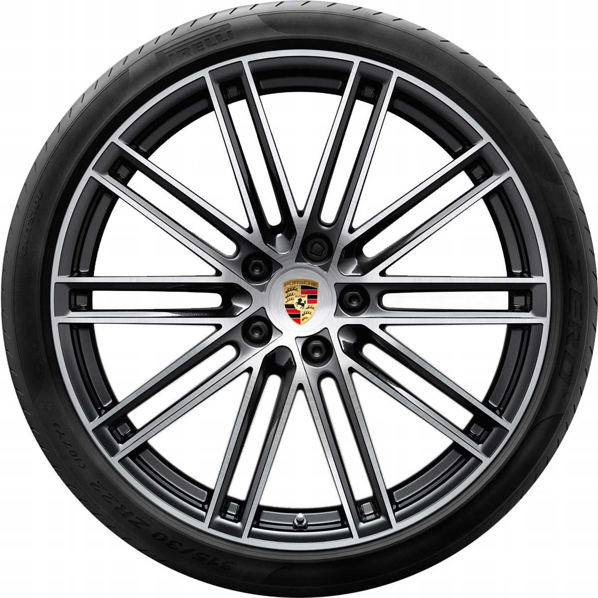 Porsche 911 Turbo IV Titanium Dark Alloy Wheel Product Image #2