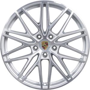 Porsche RS Spyder Design [E3-II] Brilliant Silver Alloy Wheel - Sizes 21in