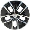 Porsche Cayenne Aero Design [21] Gloss Black with Bright Turned Wheel Img 1
