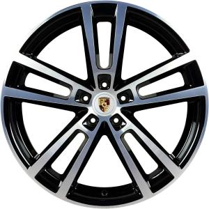 Porsche Cayenne Sport Design III Gloss Black with Bright Turned Alloy Wheel for Porsche Cayenne E3 9YB - Sizes 22in