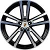 Porsche Cayenne Sport Design III Gloss Black with Bright Turned Wheel Img 1