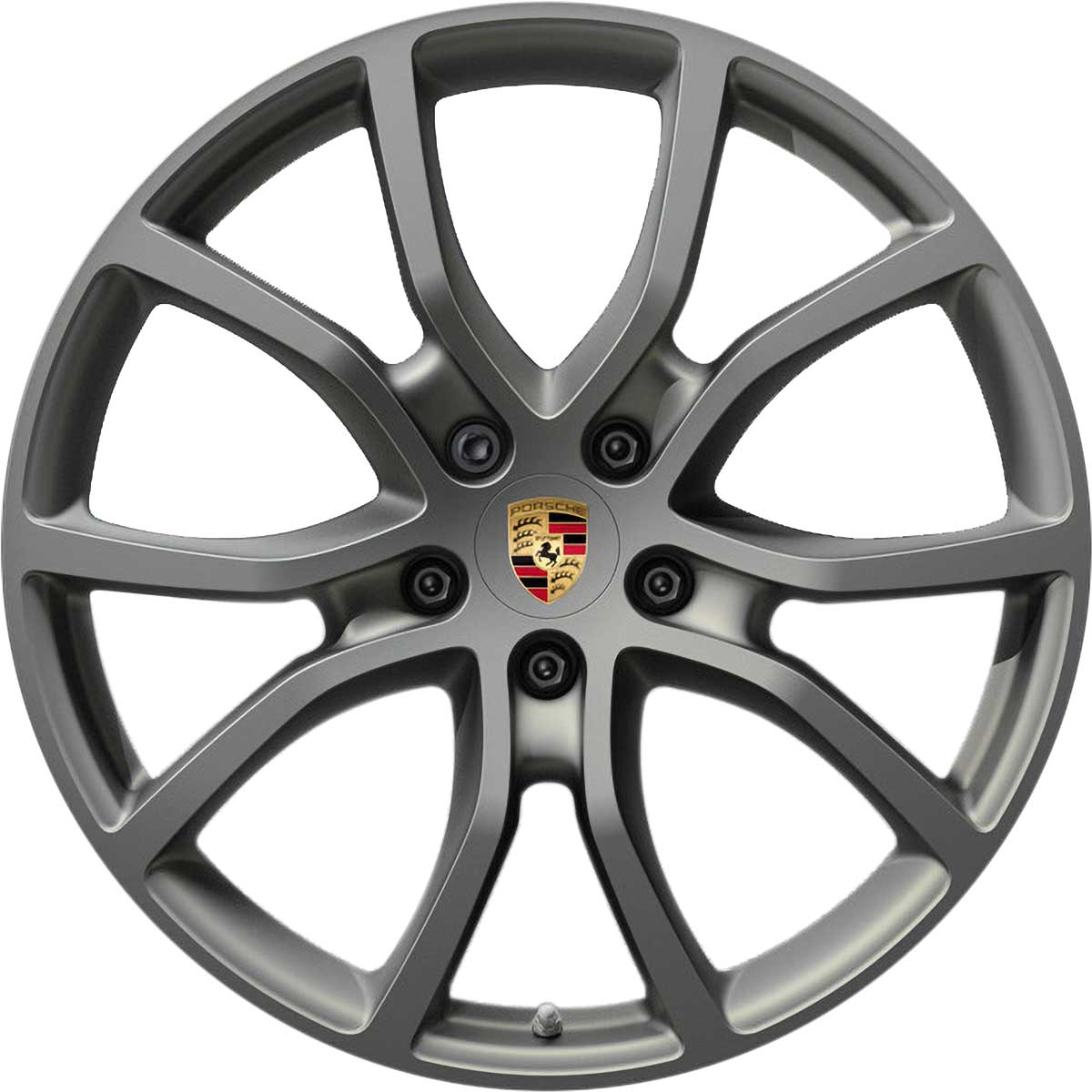Porsche Cayenne Exclusive Design Platinum Satin Matt Alloy Wheel Product Image #1