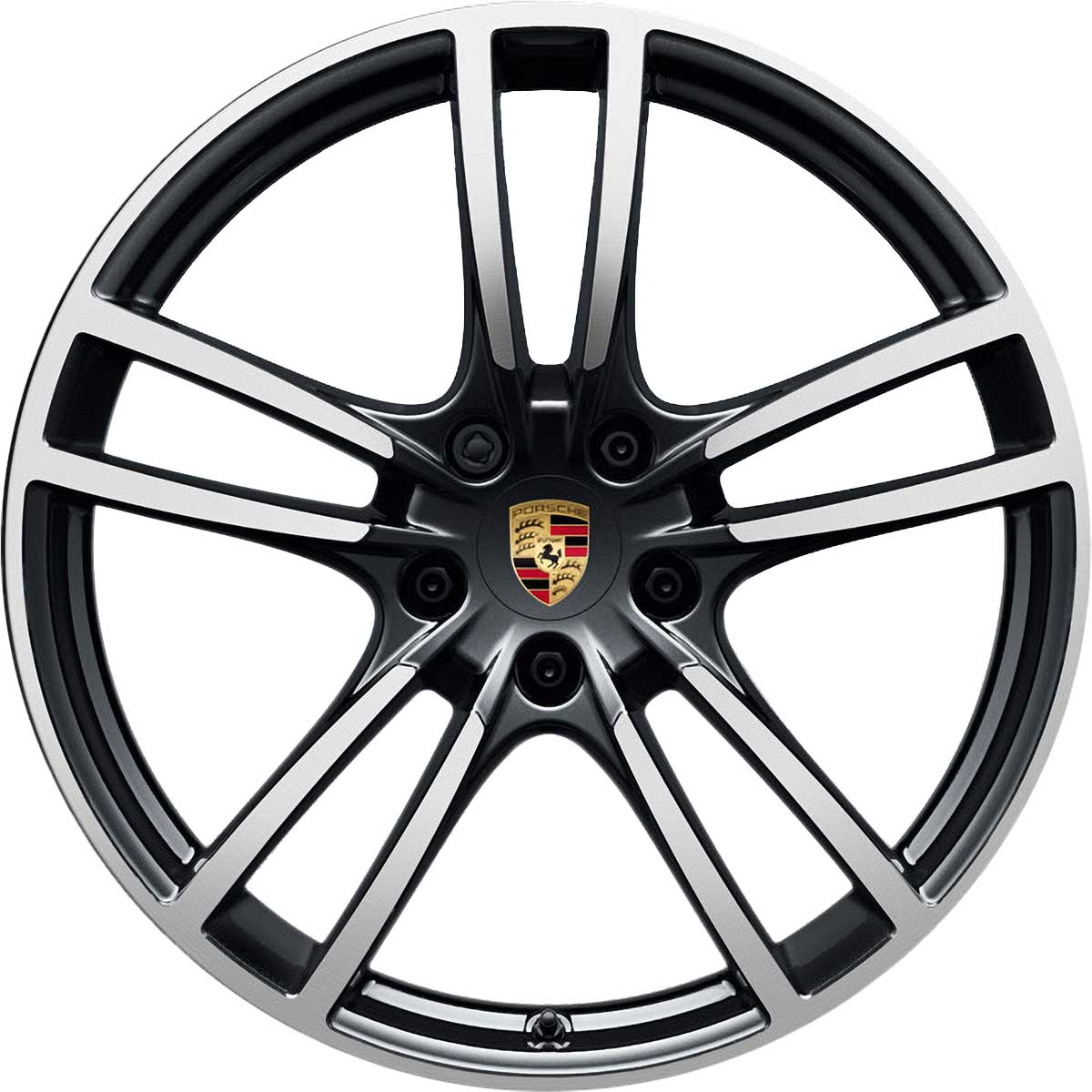 Porsche Cayenne Turbo V Titanium Dark with Bright Turned Alloy Wheel Product Image #1