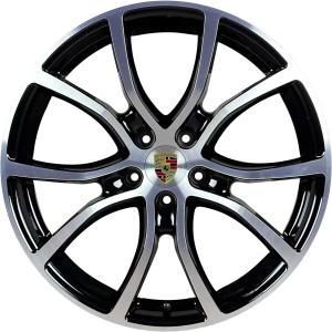 Porsche Cayenne Exclusive Design Gloss Black with Bright Turned Alloy Wheel for Porsche Cayenne E3 9YB - Sizes 21in