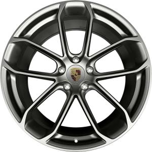 Porsche GT Design Platinum Satin Matt Alloy Wheel - Sizes 21in, 22in