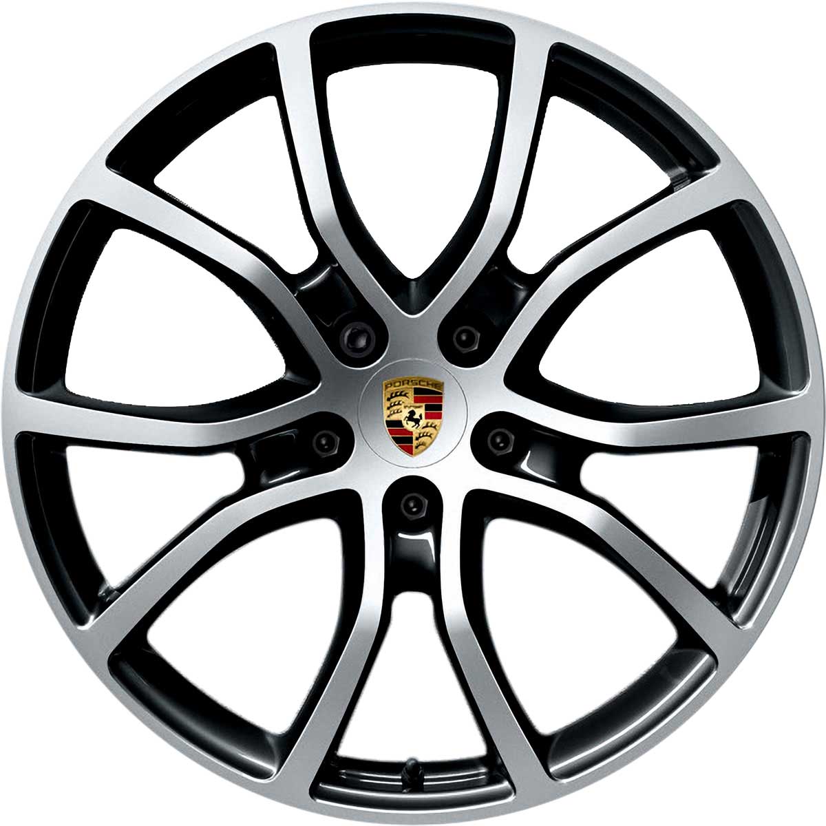 Porsche Cayenne Exclusive Design Jet Black Alloy Wheel Product Image #1