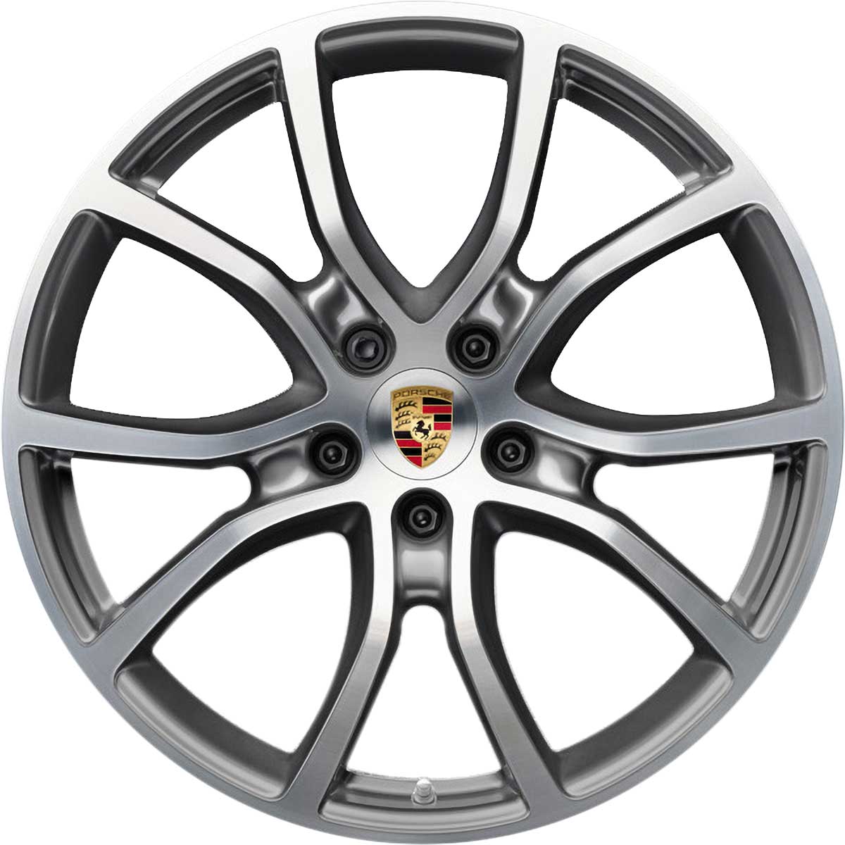 Porsche Cayenne Exclusive Design platinum silver Alloy Wheel Product Image #1