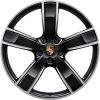 Porsche Sport Classic II [v3] Gloss Black with Bright Turned Wheel Img 1