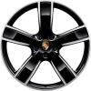 Porsche Sport Classic II [v3] Jet Black with Bright Turned Wheel Img 1