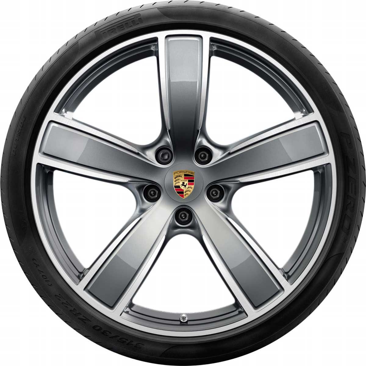 Porsche Sport Classic II [v3] Platinum Silver with Bright Turned Alloy Wheel Product Image #2