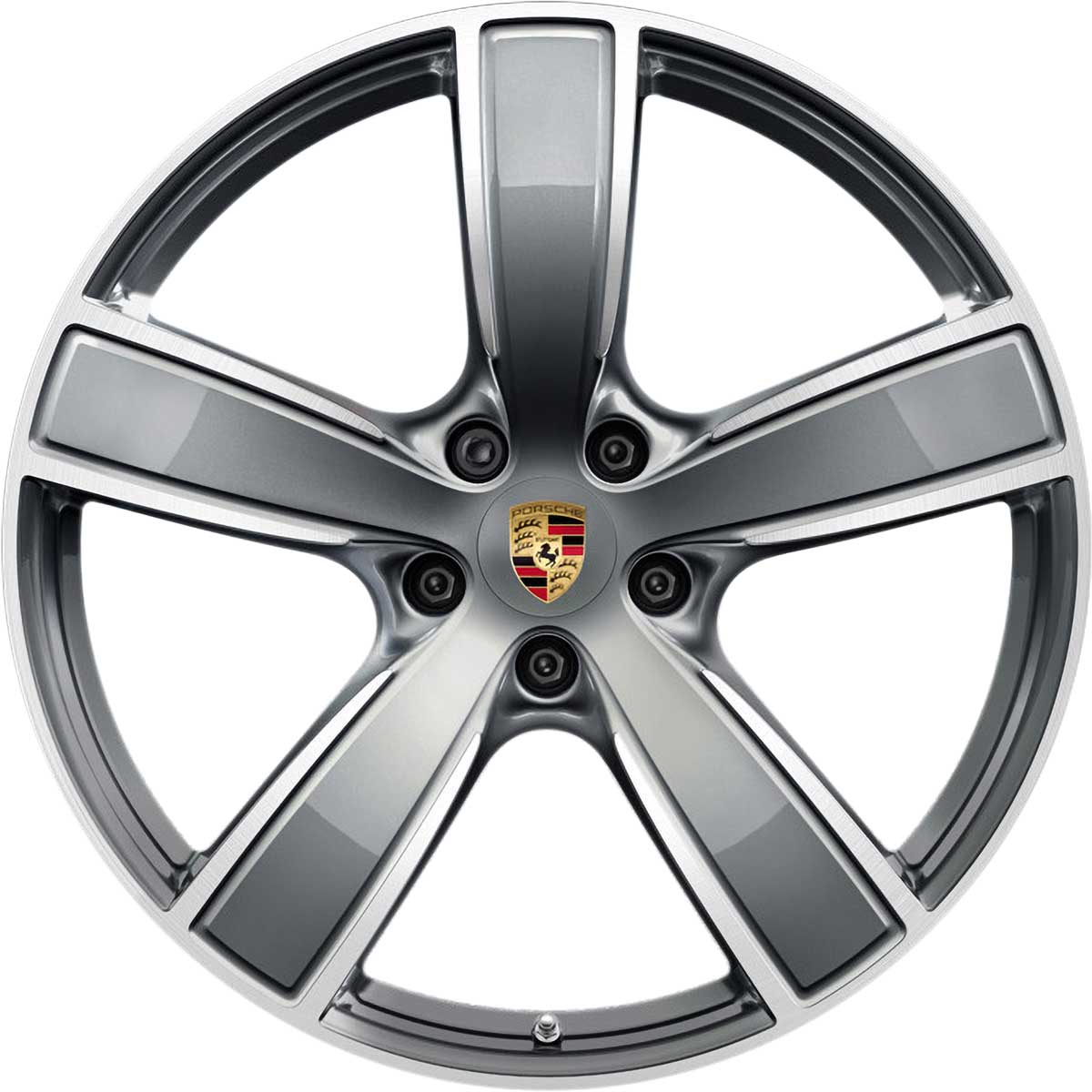 Porsche Sport Classic II [v3] Platinum Silver with Bright Turned Alloy Wheel Product Image #1
