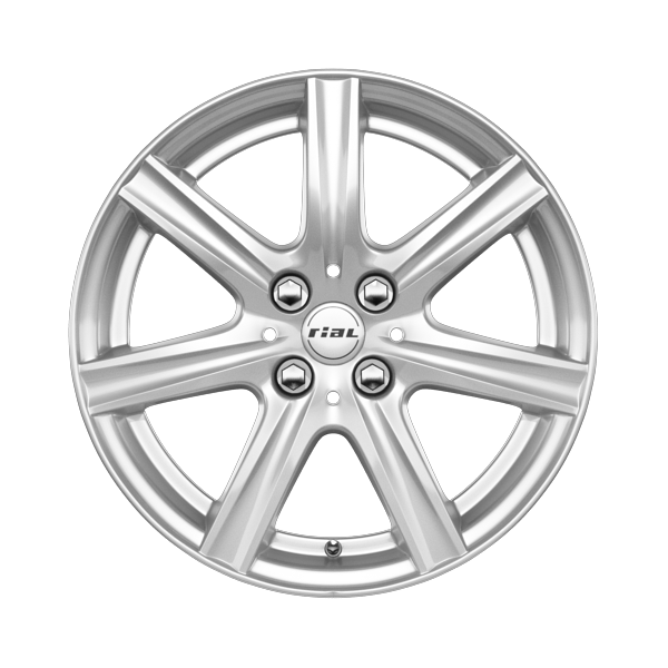 Rial Davos Polar Silver Alloy Wheel Product Image #1