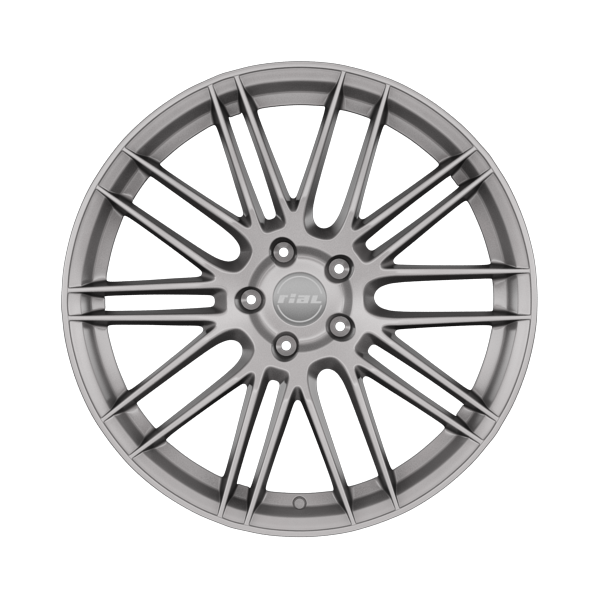 Rial Kibo Metallic Gray Alloy Wheel Product Image #1