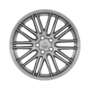 Rial KiboX Metallic Gray Wheel Img 1