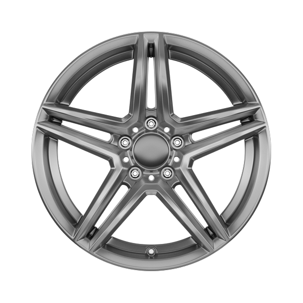 Rial M10 Metallic Gray Alloy Wheel Product Image #1