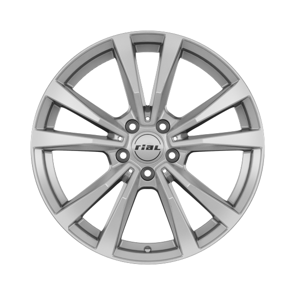 Rial M12 Polar Silver Alloy Wheel Product Image #1