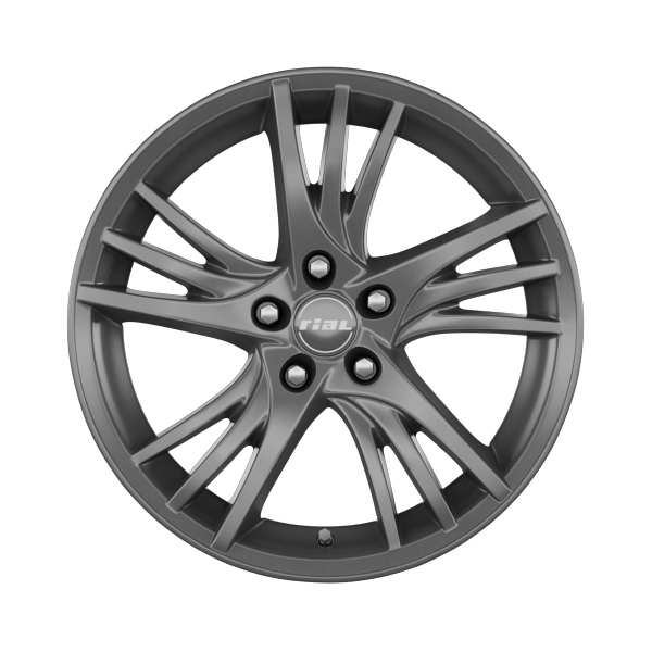 Rial Padua Matt Graphite Alloy Wheel Product Image #1