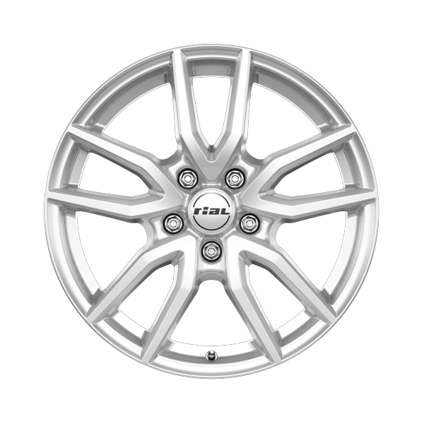 Rial Torino Polar Silver Alloy Wheel Product Image #1