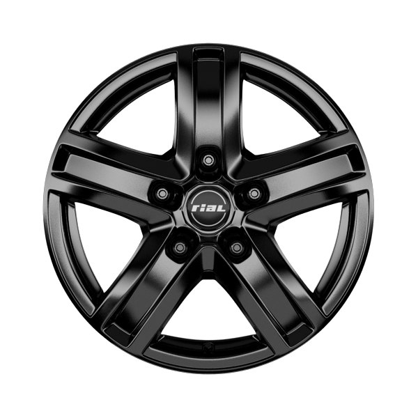 Rial Transporter Glossy Black Alloy Wheel Product Image #1