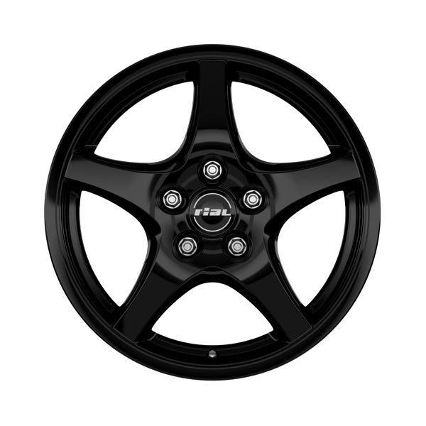 Rial U1 Black Painted Alloy Wheel Product Image #1