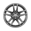 Rial X10 Metallic Gray Wheel Img 1