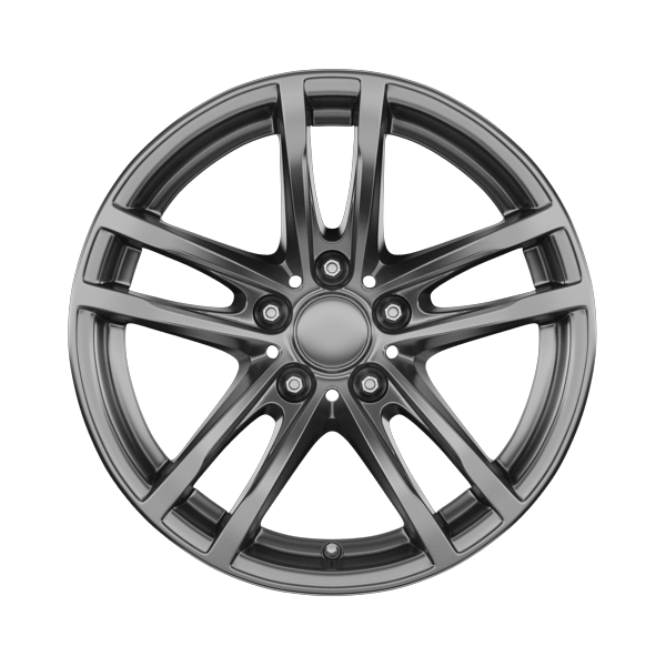 Rial X10 Metallic Gray Alloy Wheel Product Image #1