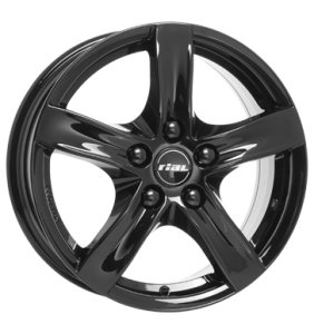 18" Rial Arktis Diamond Black alloy wheel