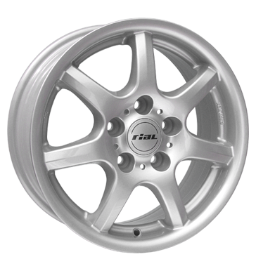 Rial AX Silver Painted Alloy Wheel Product Image #1
